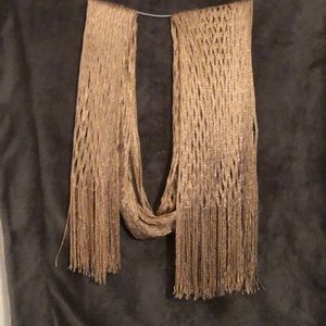 Gold scarf